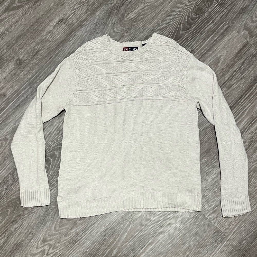 CHAPS men’s knit sweater